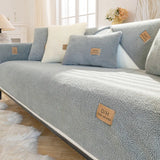Beige Teddy Bankhoes met Getextureerde Structuur